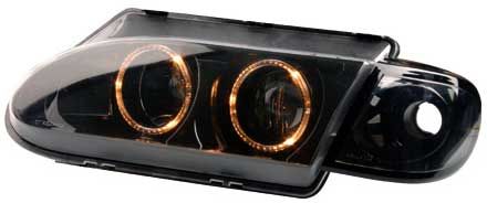 Фара блок ВАЗ-2113-15 PRO SPORT ANGEL EYES, 2, РФ