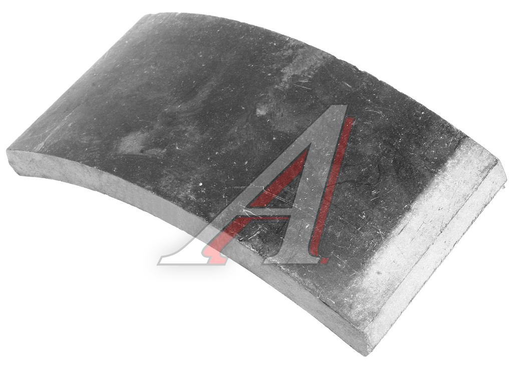 Накладка тормозной колодки МАЗ передней,ЗИЛ-131 Wшир.=100мм;Lдуги=202.5мм;hтолщ.=16мм АТИ