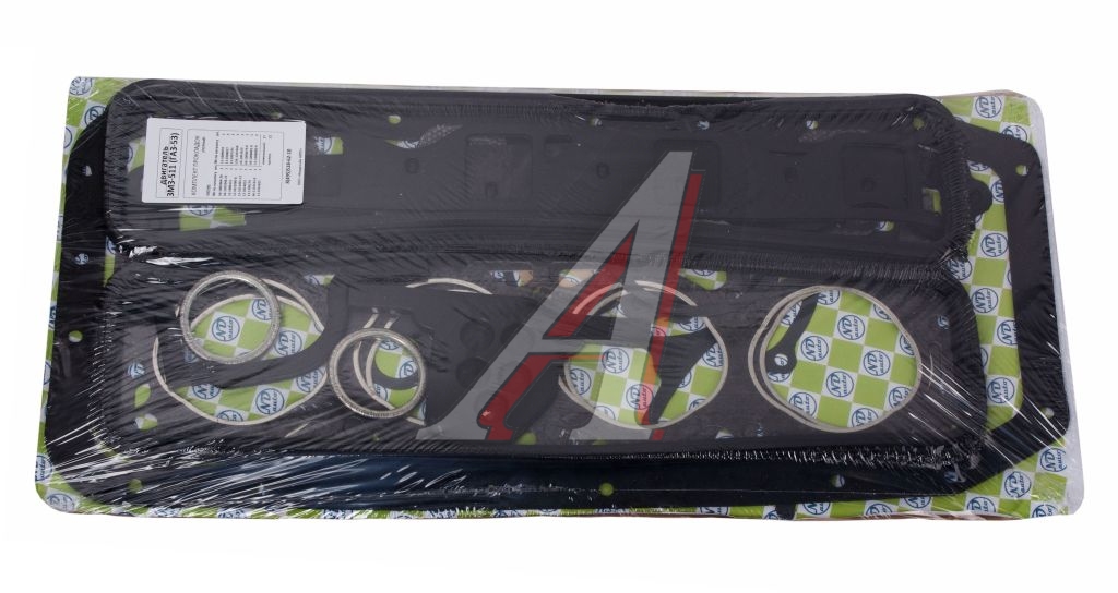 Прокладка двигателя ГАЗ-53 комплект (22шт.) резинопробка