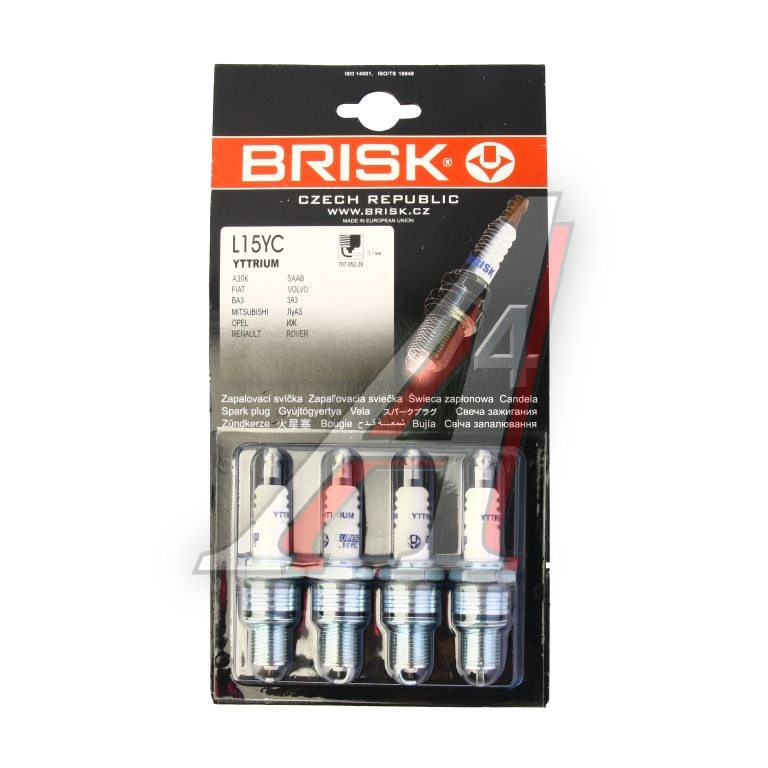 Свеча зажигания ВАЗ-2101-07 BRISK L15YC SUPER комплект