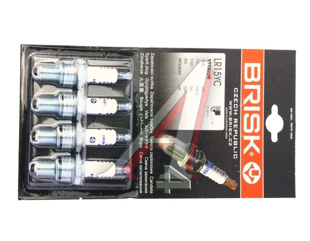 Свеча зажигания ВАЗ-2108-09,УМЗ-4216 BRISK LR15YC комплект