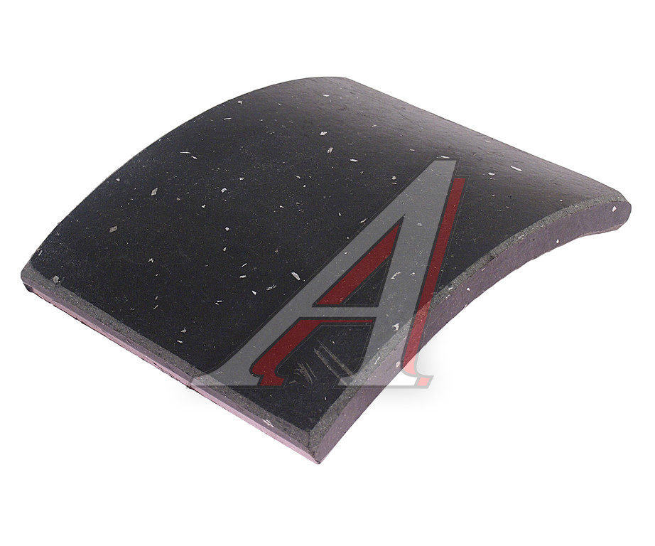 Накладка тормозной колодки МАЗ,КРАЗ-6510 передней Wшир.=160мм;Lдуги=186мм;hтолщ.=18мм АТИ