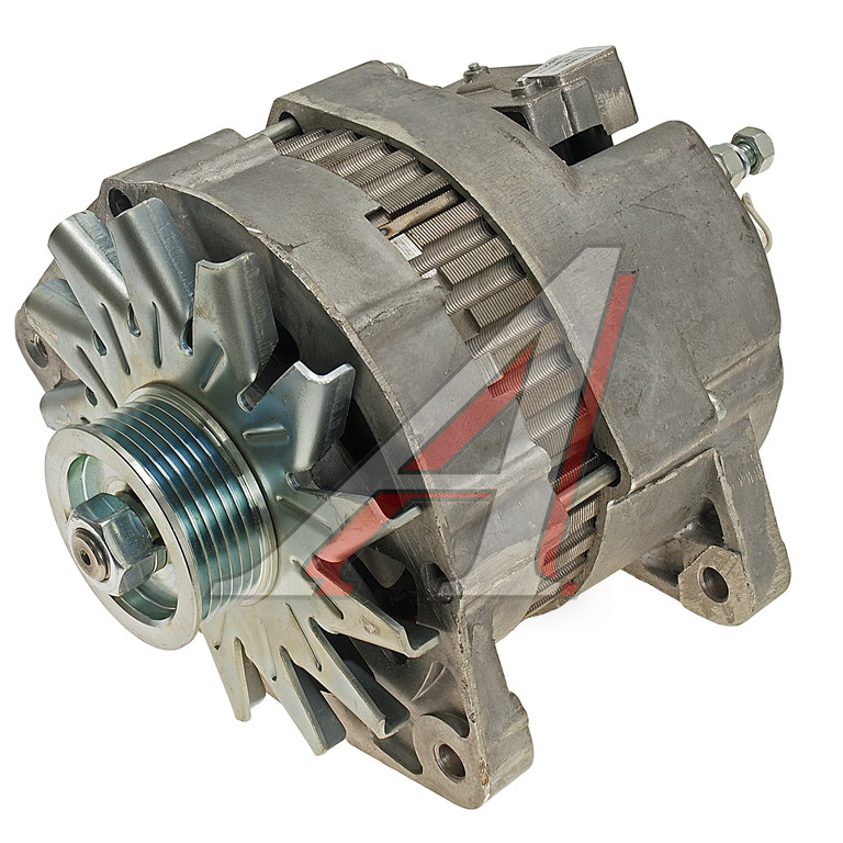 Генератор КАМАЗ дв.740.30,740-31,740-50 ЕВРО-2,3 поликлиновой шкив 28В 90А ПРАМО-ЭЛЕКТРО