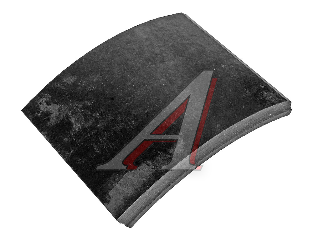 Накладка тормозной колодки МАЗ-4370 передн. Wшир.=121мм;Lдуги=142.9мм;hтолщ.=16.2мм АТИ