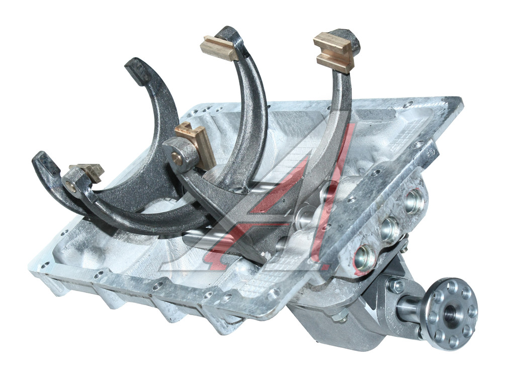 Механизм переключения передач КАМАЗ в сборе с опорой КПП (ОАО КАМАЗ)
