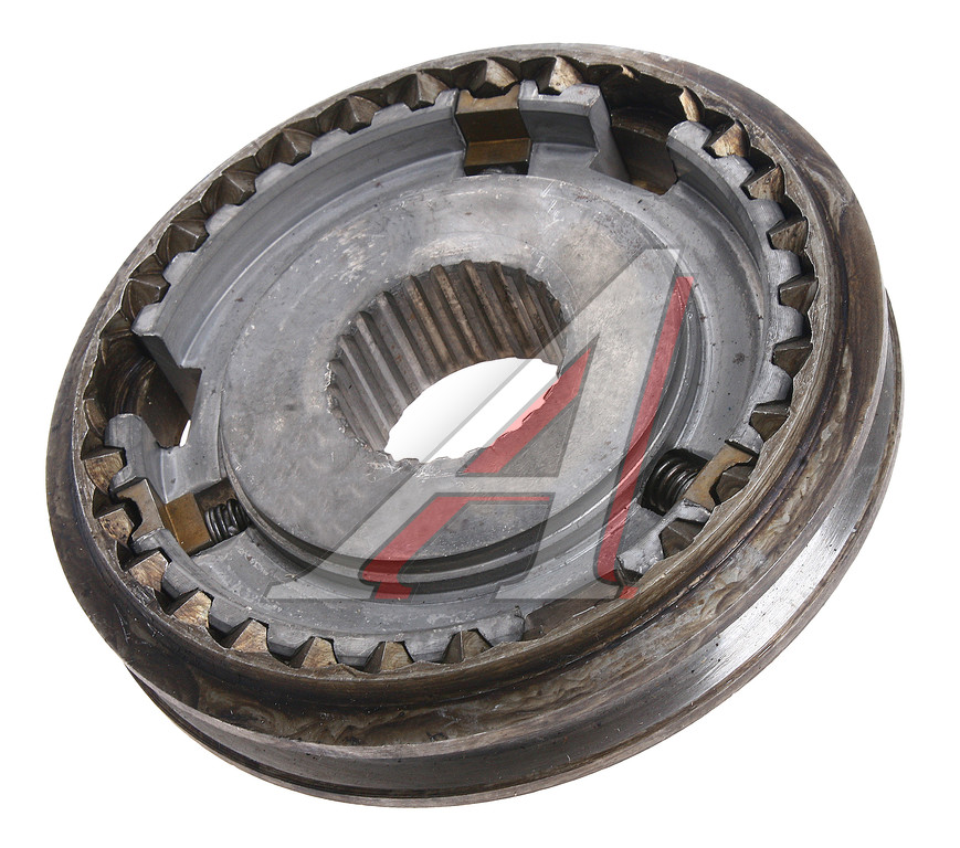 Синхронизатор ГАЗ-3309 1,2,3 передачи и заднего хода в сборе (с сухарями) (ОАО ГАЗ)