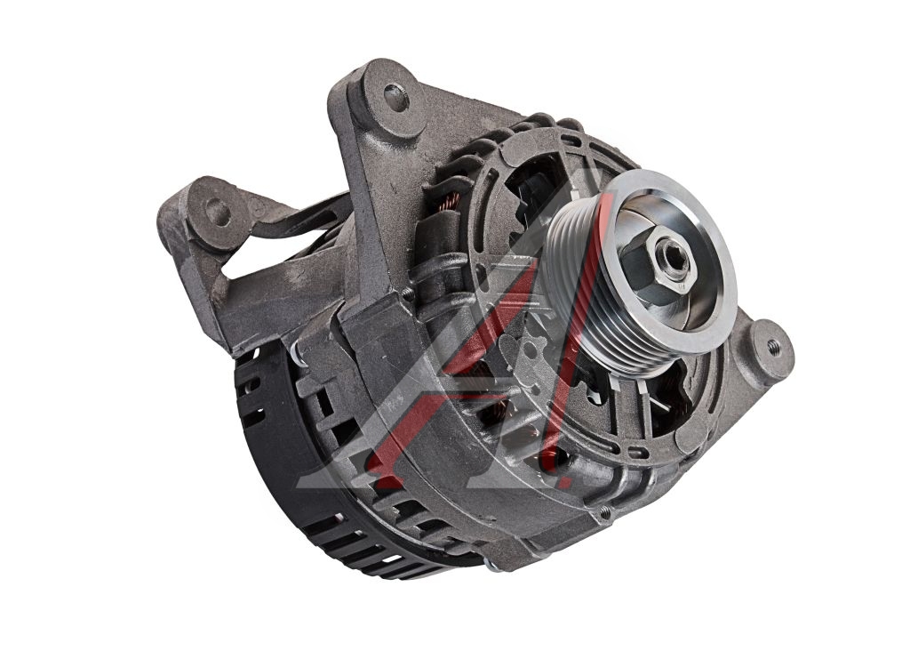 Генератор КАМАЗ дв.ЕВРО-2 поликлиновой шкив 28В 80А компакт ПРАМО