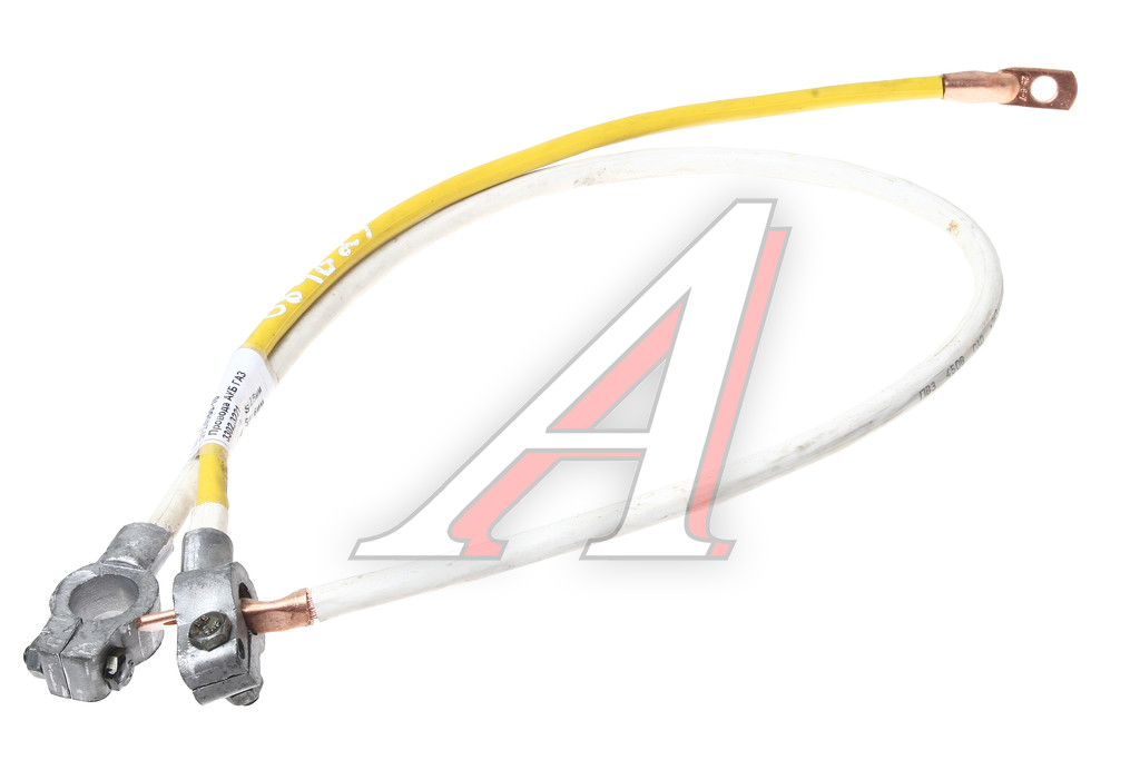 Провод АКБ ГАЗ-3302,3221 (-) L=400мм S=16мм (+) L=700мм S=25мм D=8мм комплект